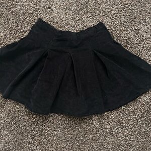 Corduroy mini skirt